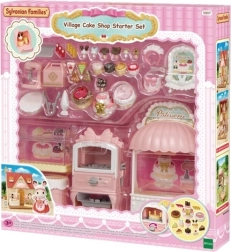 Sylvanian Familiesi maiustustest tulvil kondiitriäri – stardikomplekt