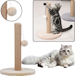 Cat Scratcher Tower Light Brown 40 cm x 30 cm