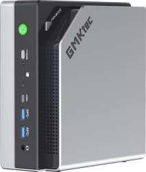 Mini PC GMK EVO‑X1 koos AMD Ryzen AI 9 HX 370, 128 GB RAM-i ja 2 TB SSD-ga