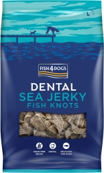 Fish4Dogs Dental Sea mere kalamaitsed koertele – sõlmekesed 500 g
