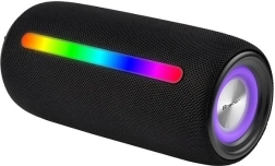 Tracer Stripe TWS Bluetooth kõlar RGB-ga, must