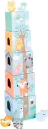 Pastelne tornitav virn loomadega small foot