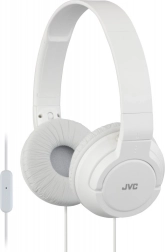 Kerged on-ear kõrvaklapid JVC, valged