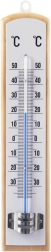 Universaalne puidust termomeeter 21 cm