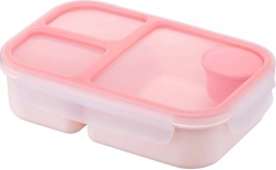 Jagatud toidukarp LOCKnLOCK To-Go Bento 1,5 l, roosa