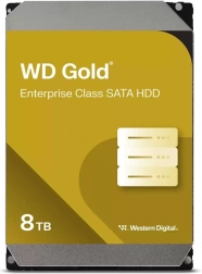 WD Gold Enterprise klassi 8TB SATA HDD