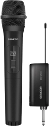 Juhtmeta mikrofon Sencor SSS WM10 vastuvõtjaga