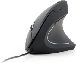 Ergonoomiline vertikaalne optiline hiir, 6 nuppu, must