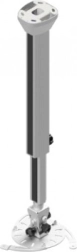 White ceiling projector mount