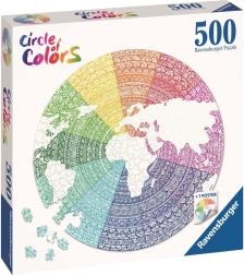 Ravensburgeri pusle Mandala värviring 500 tükiga