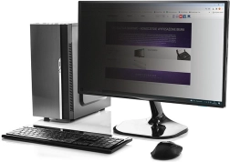 Monitori privaatsusfilter 24" 16:9 – Qoltec RODO, sinise valguse vastane ja peegeldusvastane