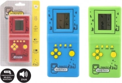 Elektrooniline mäng Langevad klotsid mõistatus, plast 7 × 14,5 cm, 3 värvi, helidega, patareidel