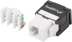 Keystone moodul RJ45 UTP kat. 5e, tööriistavaba, 180°, paigalduskarpi