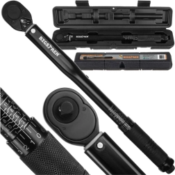 Momendi võti 3/8" 7–112 Nm Bigstren lukustusega ja kalibreerimistunnistusega