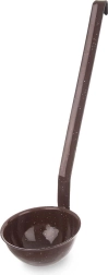 Pruun emailitud kulp 170 ml, 35 cm