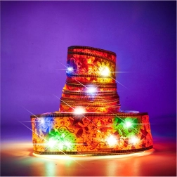 Dekoratiivne LED lint 10 m, 100 LED patareidel – Mitmevärviline