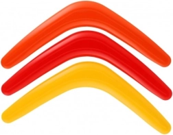 Plastikust bumerang 28 cm – 3 värvi