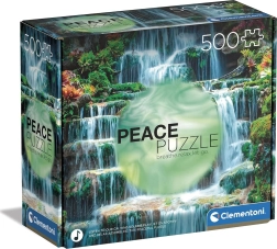 Pusle 500 tükki CLEMENTONI Peace Collection – kosk The Flow