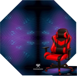 Protective gaming chair mat DUNMOON octagonal 120 × 120 cm, 4 mm