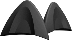 Kleepuvad kassikõrvad Edifier 2 tk (must)
