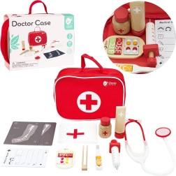 Classic World puidust arstimängukomplekt, 19 osa