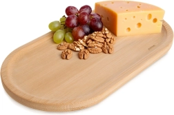 Ovaalne bambustaldrik serveerimiseks 19 × 10,5 cm