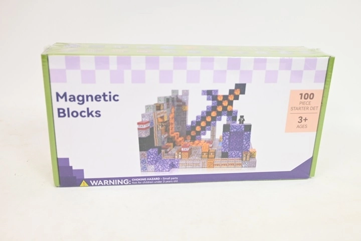 Magnetiline ehituskomplekt 100 detailiga