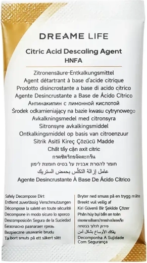 Sidrunhappega katlakivieemaldaja Dreame N20 Steamile, 12 × 20 g