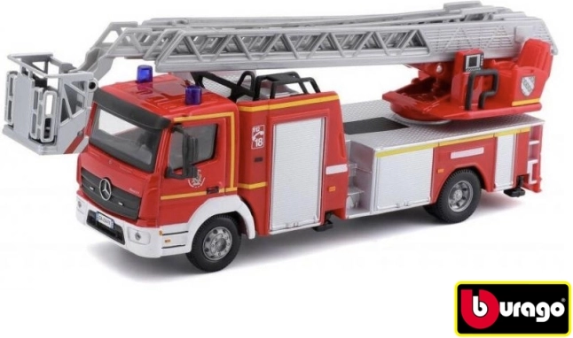 Bburago tuletõrjeauto MERCEDES‑BENZ Atego 1:50