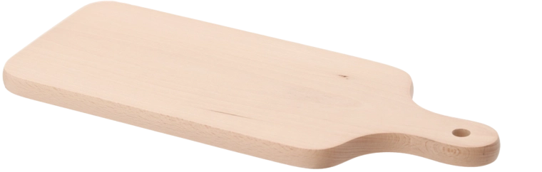 Puidust lõikelaud käepidemega 36 × 15,5 cm