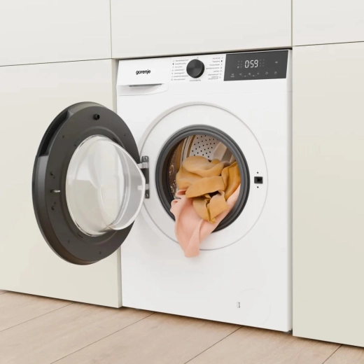 Convenient front loading and large door