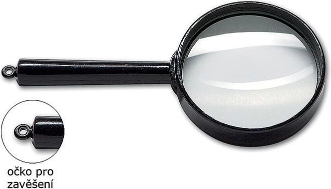 Lupa CONCORDE läbimõõduga 80 mm, klaaslääts