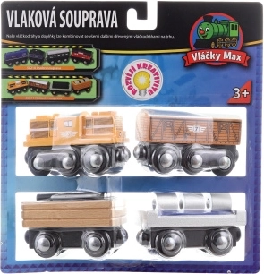 Vláčky Max kaubarongikomplekt