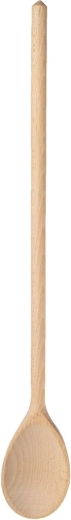 Puidust ovaalne köögilusikas 40 cm