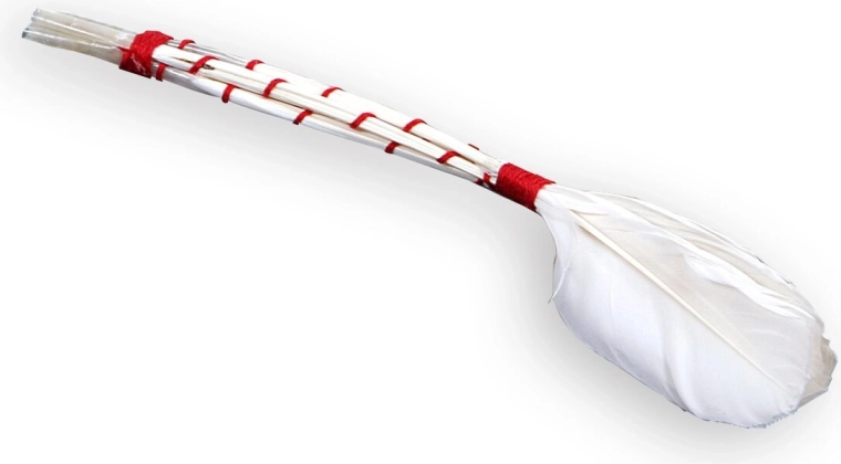 Punase sulest (punutud) määrdepintsel 21 cm