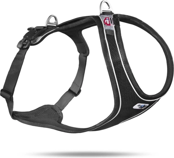 Koerte traksid Curli Belka Comfort must, suurus L (25–35 kg)