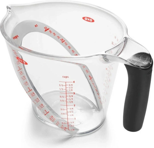OXO Good Grips mõõtekann 1000 ml nurga all oleva skaalaga