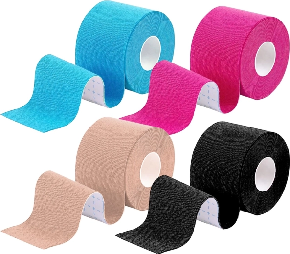 4 kinesioteibi komplekt 5 m × 5 cm