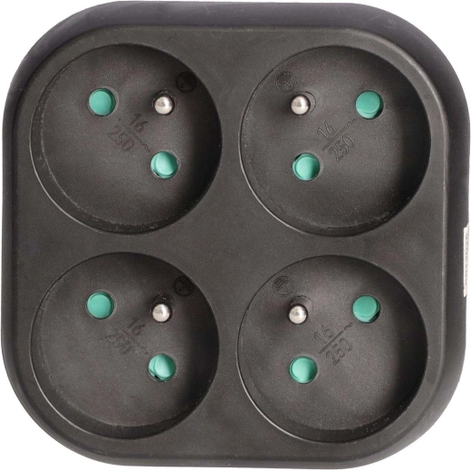 Solighti harupesa 4× 16 A – Must