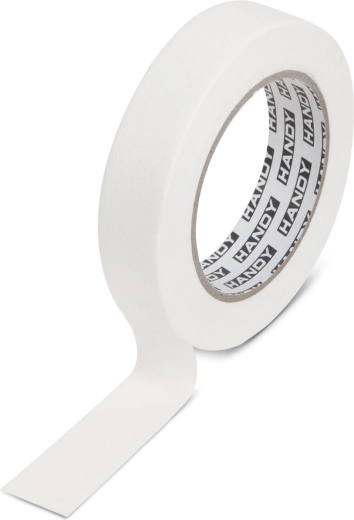 Solvent-based adhesive masking tape 50 m × 19 mm, white