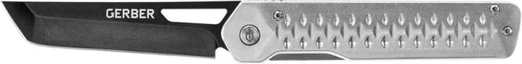 Gerber Ayako – taskunuga 8,9 cm, must/hõbedane, alumiinium