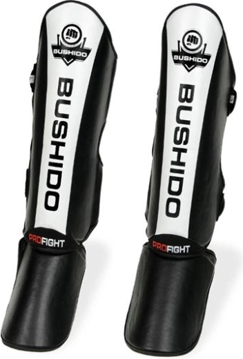 DBX Bushido Pro Fight sääre- ja jalalaba kaitsmed – must-valge