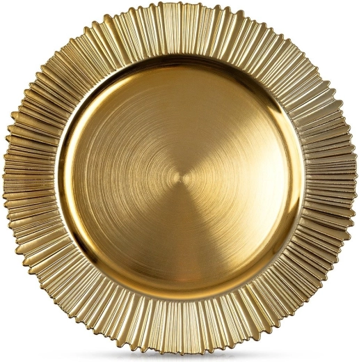 Gold Decorative Charger Plate 33 cm