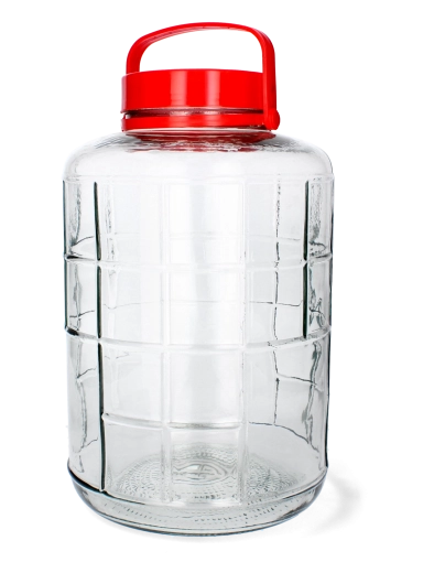 Universaalne klaasanum 16 l plastkaanega