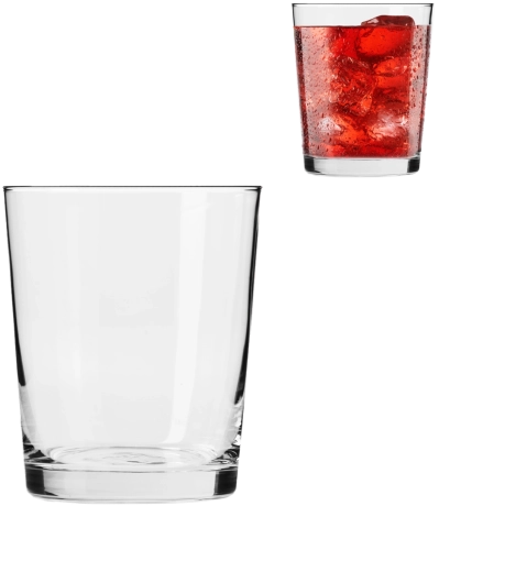 Täiuslikult selge klaas toob esile joogi värvi