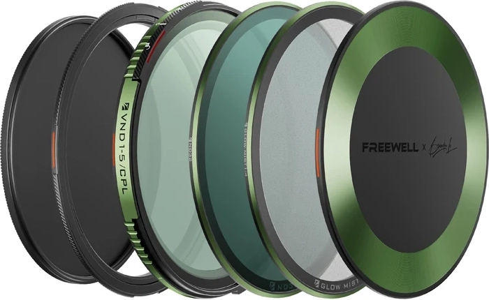 Freewell Brandon Li Cine Pro Kit 95 mm muudetavate filtrite komplekt
