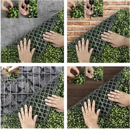 Easy installation on various surfaces