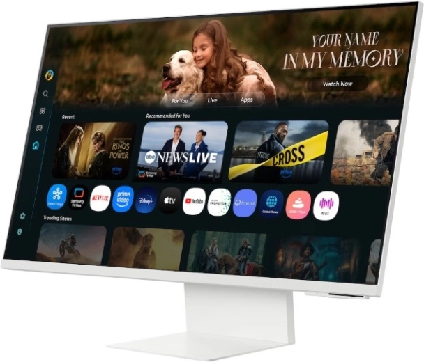 Smart features and integrated speakers