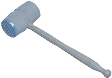 Ühepoolne lihahaamer 27 cm, puidust ja metallist
