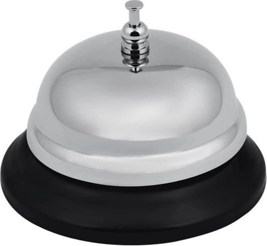 Silver reception bell